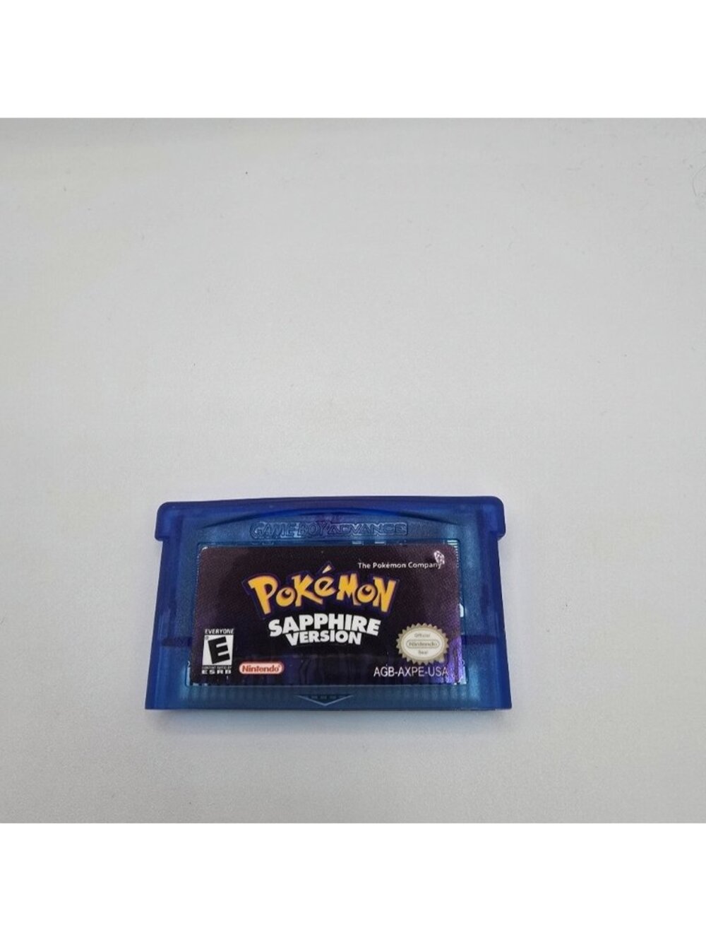 Pokémon Gameboy Advance Game Sapphire Version - Reproduction